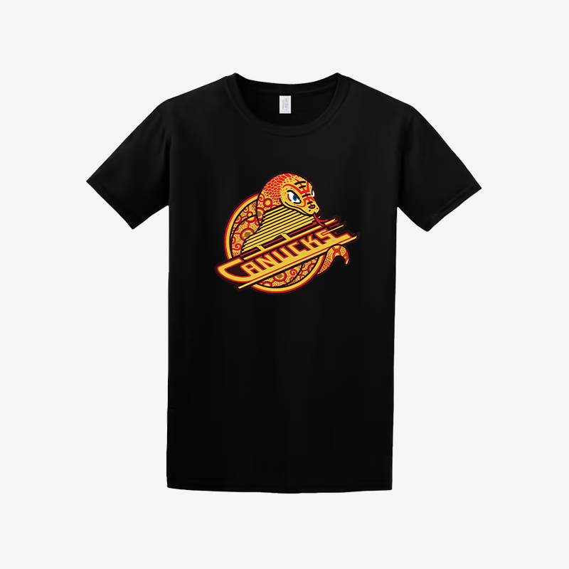 Vancouver Canucks Lunar New Year 2025 Black Tee