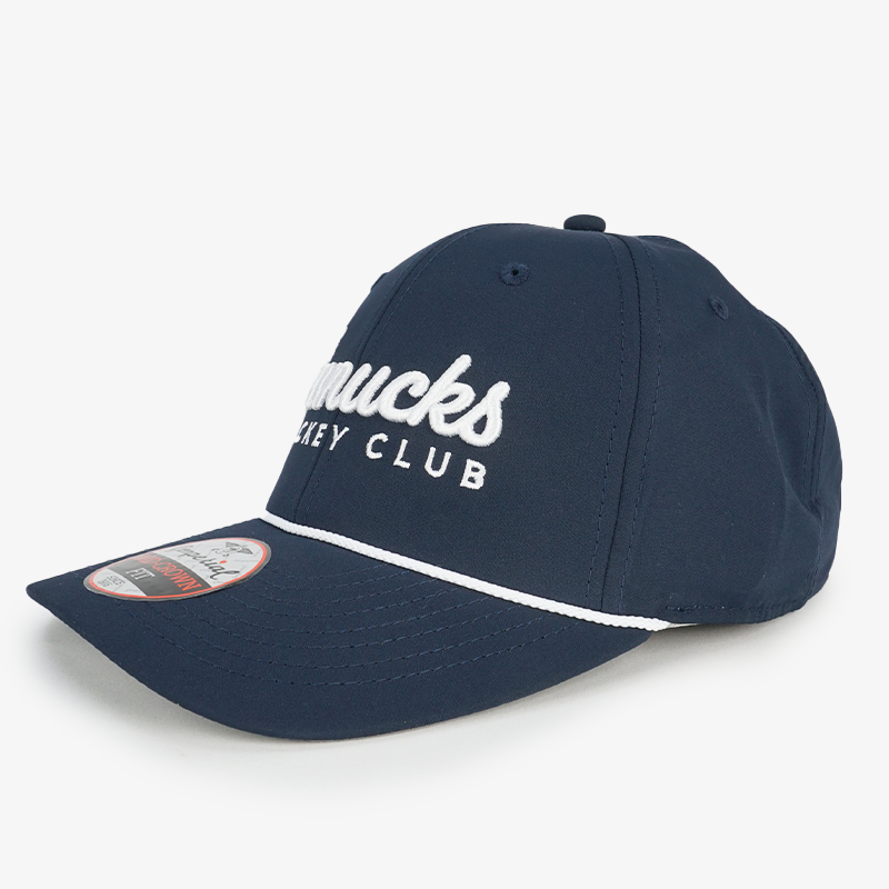 Vancouver Canucks G&G Navy/White Rope Orca Hat