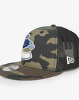 Vancouver Canucks New Era Youth 950 Camo Orca Trucker Hat