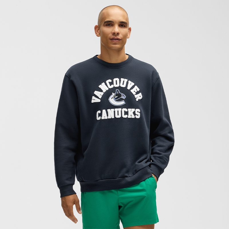 Vancouver Canucks x lululemon Navy Steady State Crew