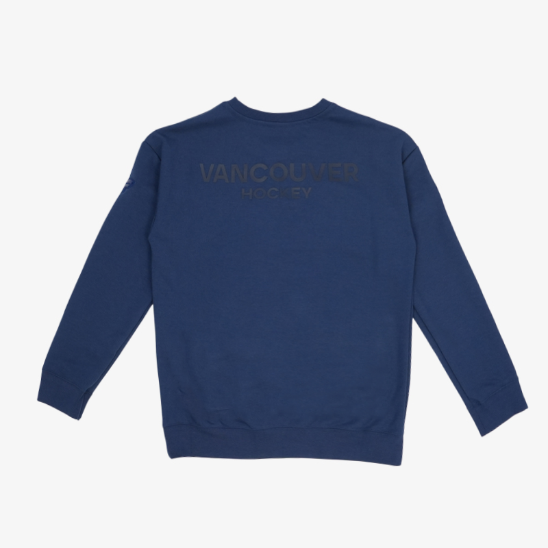 Vancouver Canucks Fanatics A.Pro Orca Navy Crewneck