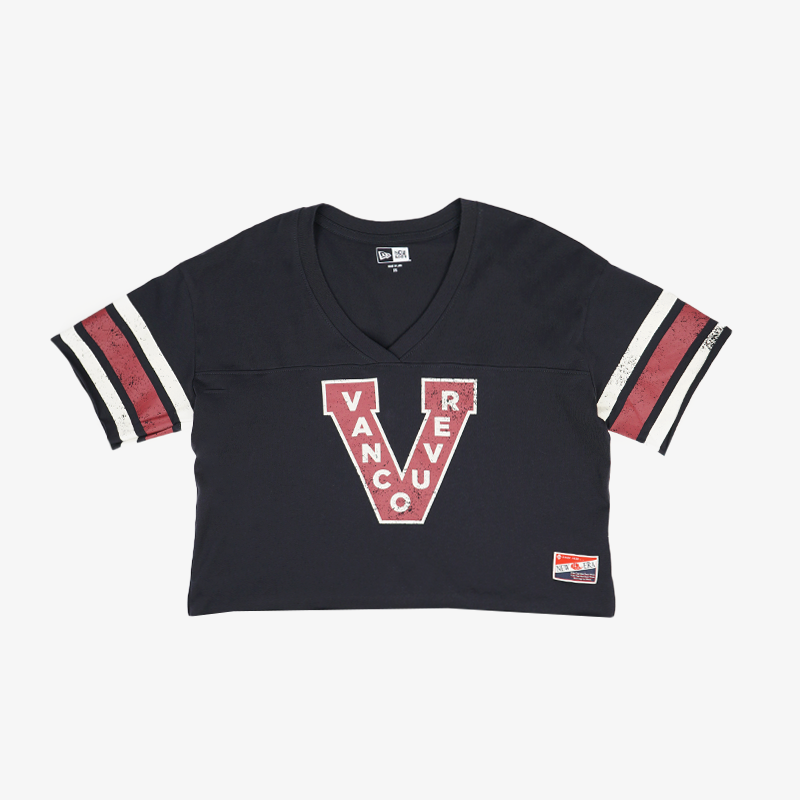 Vancouver Canucks New Era Women's Milli Crop Tee