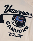 Vancouver Canucks In House White Puck Orca Hoodie