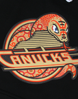 Vancouver Canucks Lunar New Year 2025 Black Sportiqe Hoodie