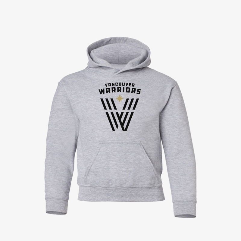 Vancouver Warriors 2024 Youth Grey Hoodie