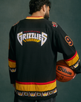 Vancouver Canucks X Grizzlies Black Skate Jersey