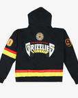 Vancouver Canucks X Grizzlies Black Oversized Skate Hoodie