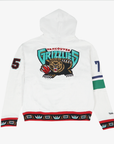 Vancouver Canucks X Grizzlies White Oversized Orca Hoodie