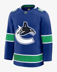 Vancouver Canucks Fanatics Premium Custom Home Jersey