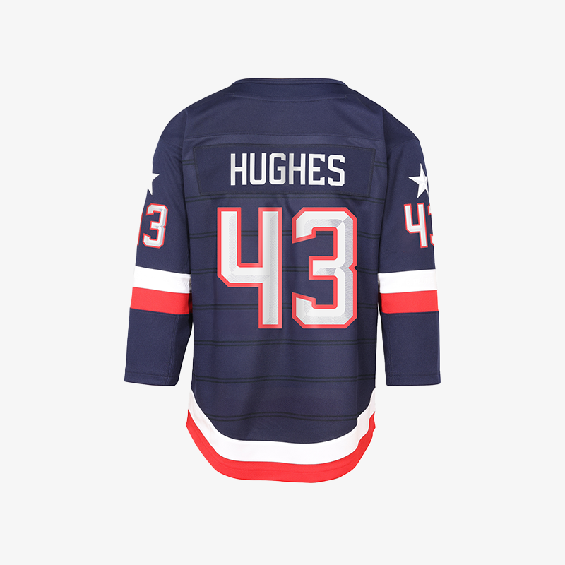 4 Nations Team USA Hughes Youth Jersey