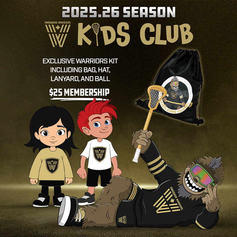Vancouver Warriors Kids Club Membership – Vanbase