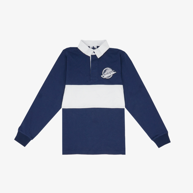 Vancouver Canucks Youth Skate Long Sleeve Polo