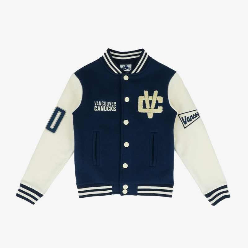Vancouver Canucks Youth Letterman Jacket