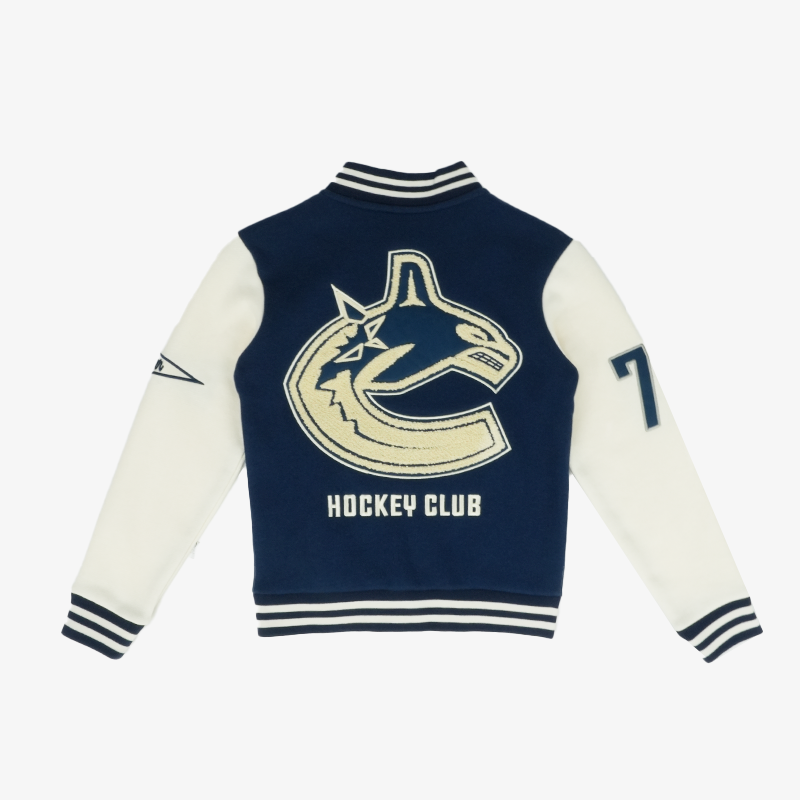 Vancouver Canucks Youth Letterman Jacket