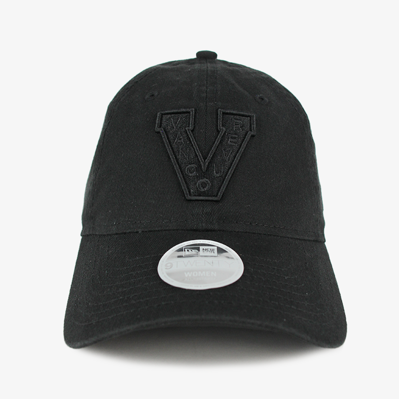 Vancouver Canucks New Era 920 Ladies Black Tonal Millionaires Hat