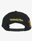 Vancouver Canucks Mitchell & Ness Yellow and Black Glitch Skate Snapback