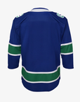 Vancouver Canucks Home Blank Youth Orca Home Jersey