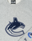 Vancouver Canucks New Era Grey Orca Crewneck