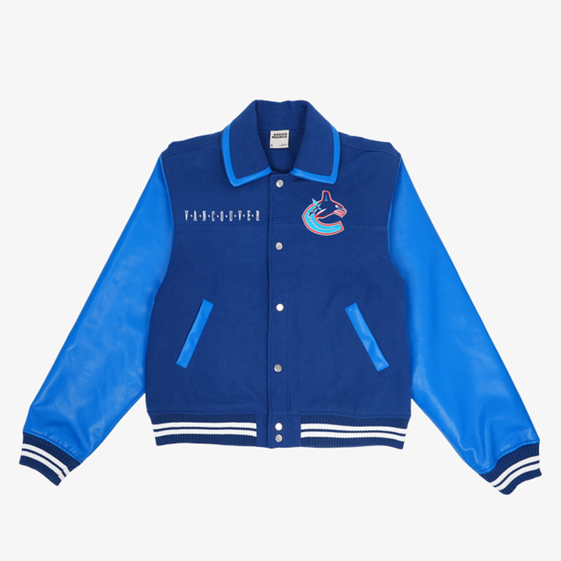 Vancouver Canucks x In House Orca Varsity Jacket – Vanbase