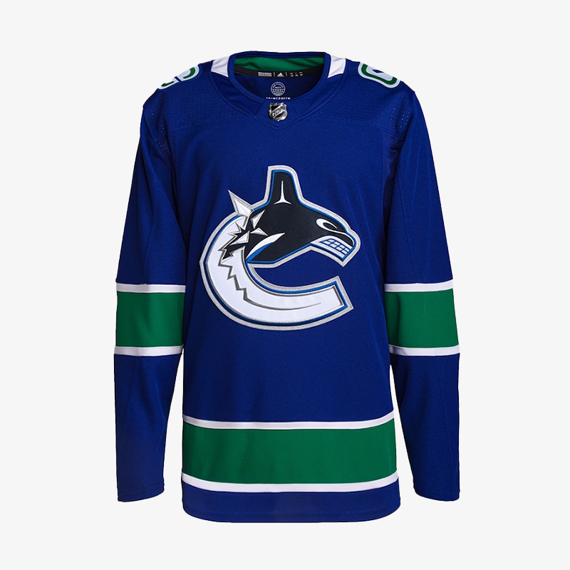 Vancouver Canucks Adidas Pro Blank Home Jersey