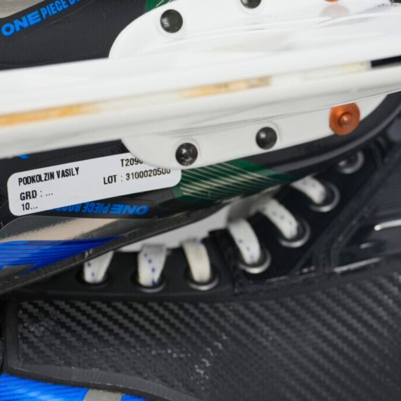 Used CCM Jetspeed FT6 Pro with Shot Blockers Podkolzin Skates - Size 10
