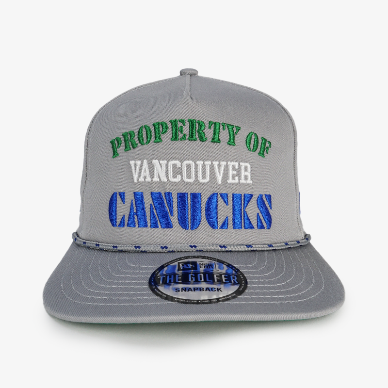 Vancouver Canucks New Era Golfer Vintage Orca Hat