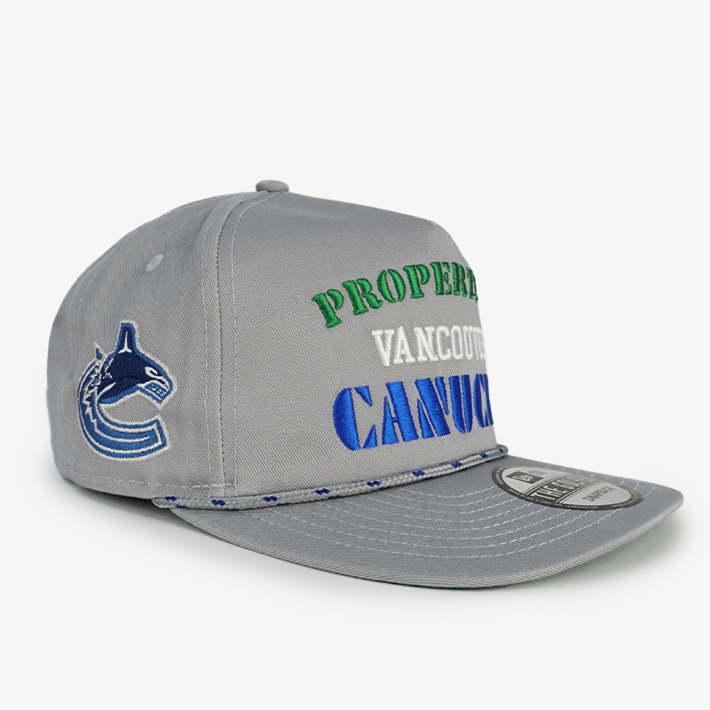 Vancouver Canucks New Era Golfer Vintage Orca Hat
