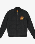 Vancouver Canucks Black Letter Puff Skate Jacket