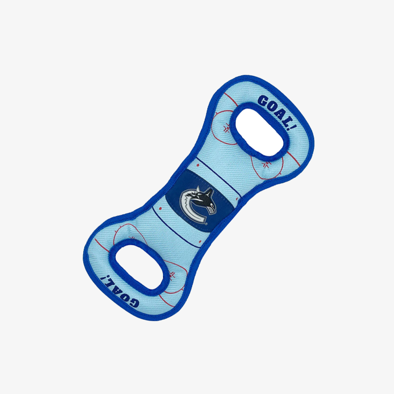 Vancouver Canucks Pets First Rink Tug Toy