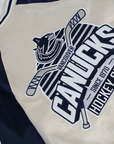 Vancouver Canucks Wild Collective Satin Bomber Jacket