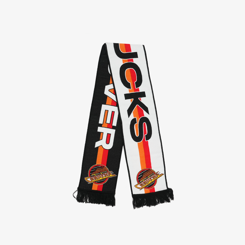Vancouver Canucks White Skate Scarf