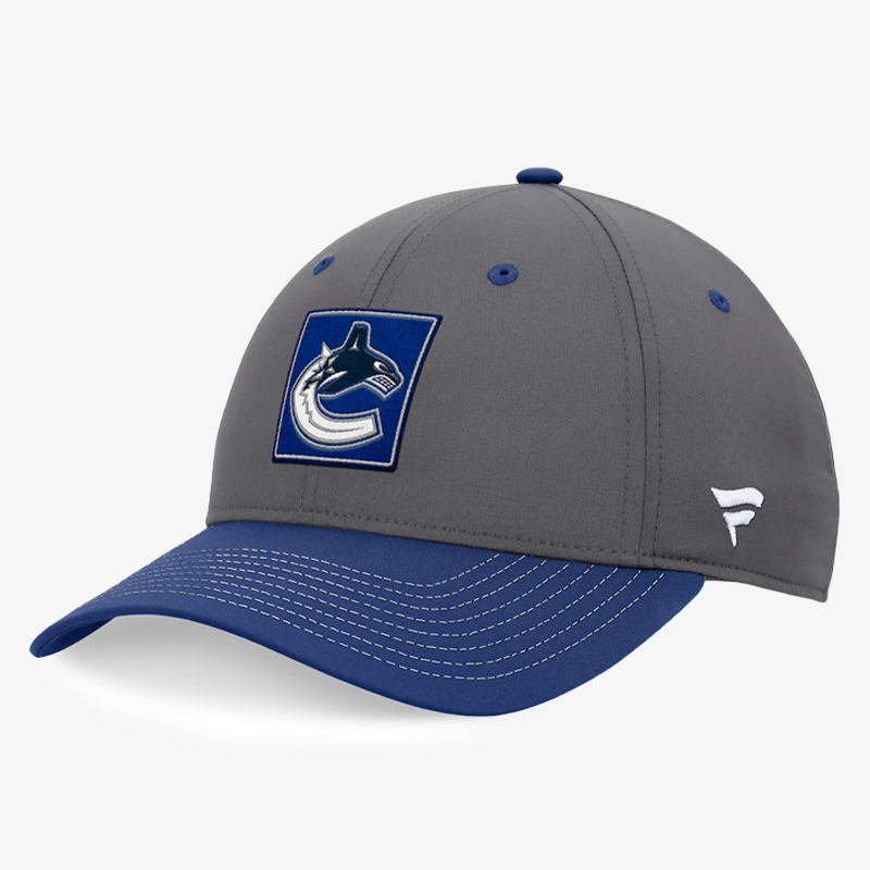 Vancouver Canucks Fanatics Structured Playoff Adjustable Hat