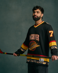 Vancouver Canucks X Grizzlies Black Skate Jersey