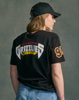Vancouver Canucks X Grizzlies Black Vintage Skate T-Shirt
