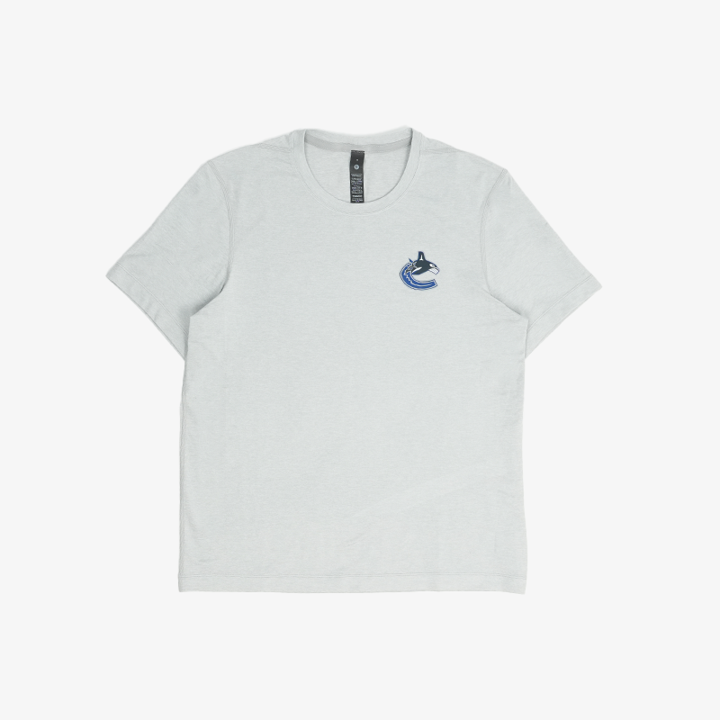 Vancouver Canucks x lululemon Grey Soft Jersey T-shirt
