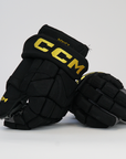 New CCM HG12 Soucy Black Gloves - 15"