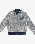 Vancouver Canucks Silver Sequin Millionaires Jacket