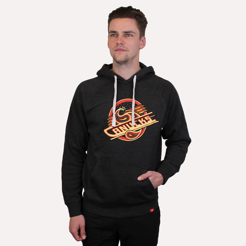 Vancouver Canucks Diwali 2023 Black Sportiqe Hoodie