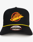 Vancouver Canucks G&G True Fit Black/Gold Rope Skate Hat