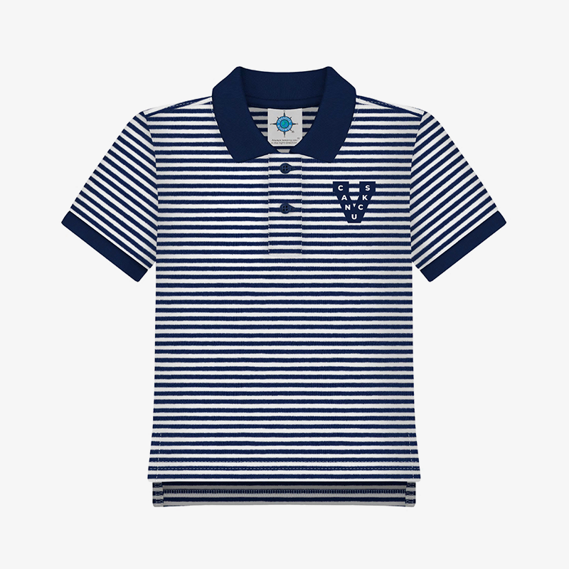 Vancouver Canucks Creative Knitwear Infant Milli Stripe Polo