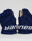 Used Bauer Vapor Hyperlite Suter Blue Gloves - 13"