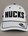 Vancouver Canucks Women's Nucks White and Blue Trucker Hat