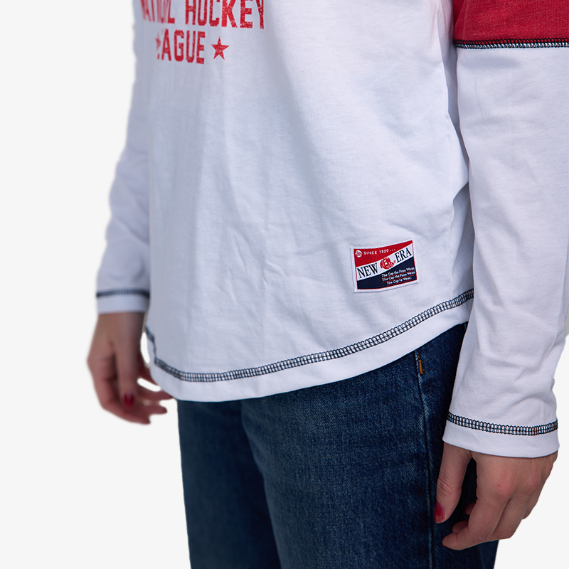 Vancouver Canucks New Era Womens Arc Skate Long Sleeve