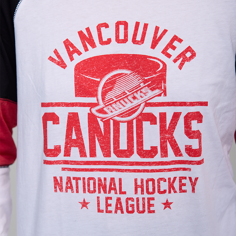 Vancouver Canucks New Era Womens Arc Skate Long Sleeve