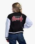 Vancouver Canucks New Era Women's Black and White Skate Jacket