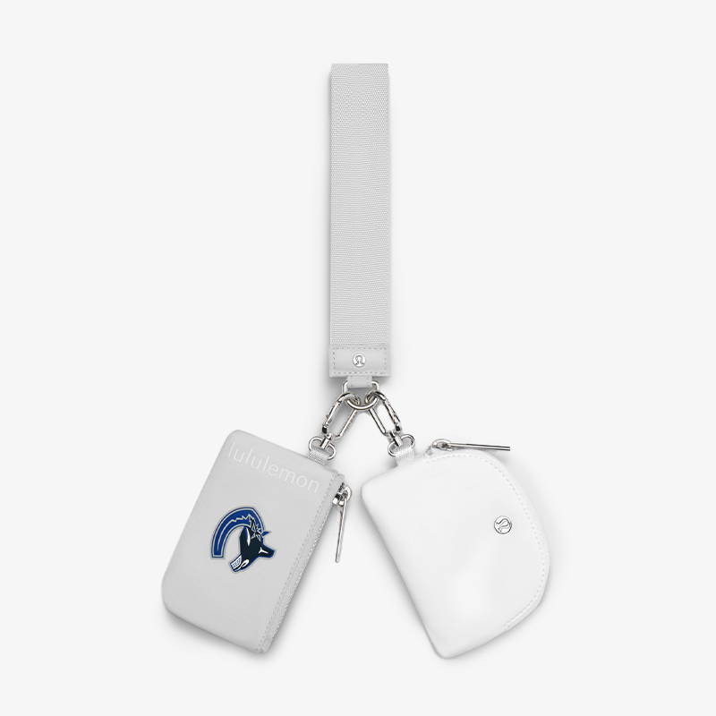 Vancouver Canucks x lululemon Beige Pouch Wristlet