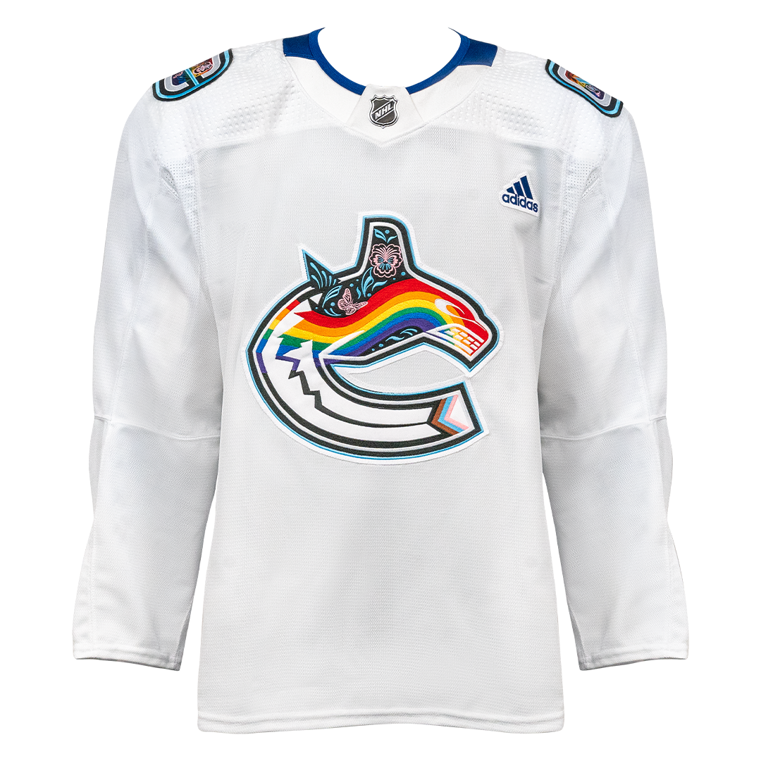 Vancouver Canucks Pride 2023 Jersey Vanbase