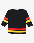 Vancouver Canucks Toddler Blank Black Skate Jersey