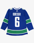Vancouver Canucks Adidas Prime Green Boeser Home Jersey