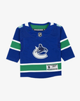Vancouver Canucks Infant Custom Home Jersey